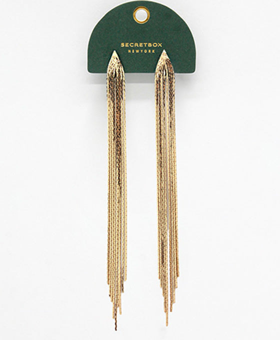 Snake Chain Fringe Earring