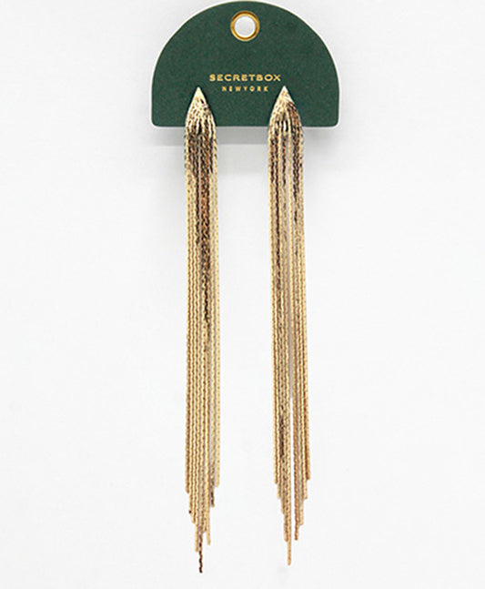 Snake Chain Fringe Earring