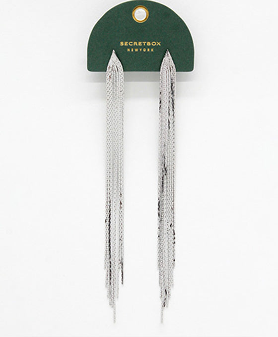 Snake Chain Fringe Earring
