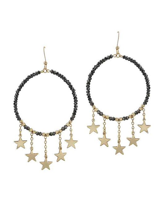 Star Glass Earring
