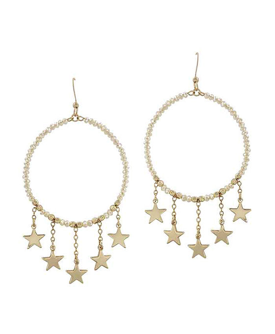Star Glass Earring