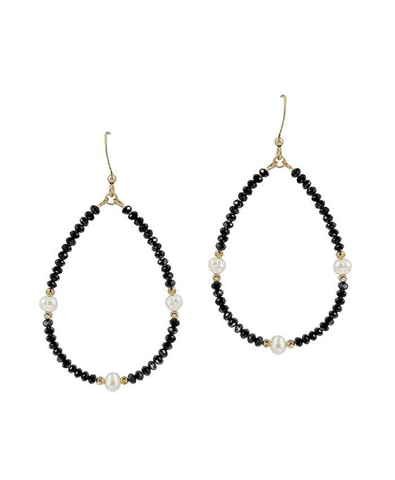 Teardrop Fresh Water Pearl Earring