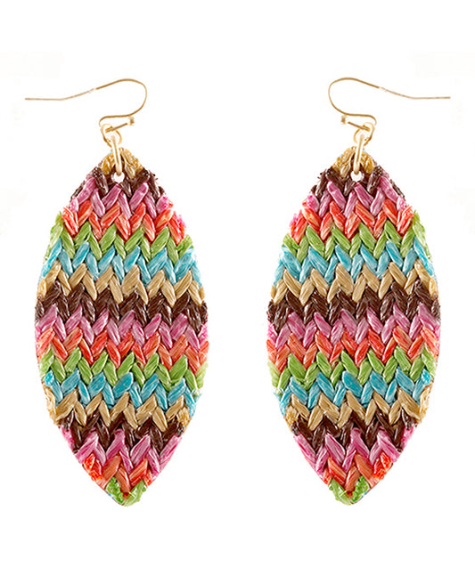 Raffia Multi Marquise Earring