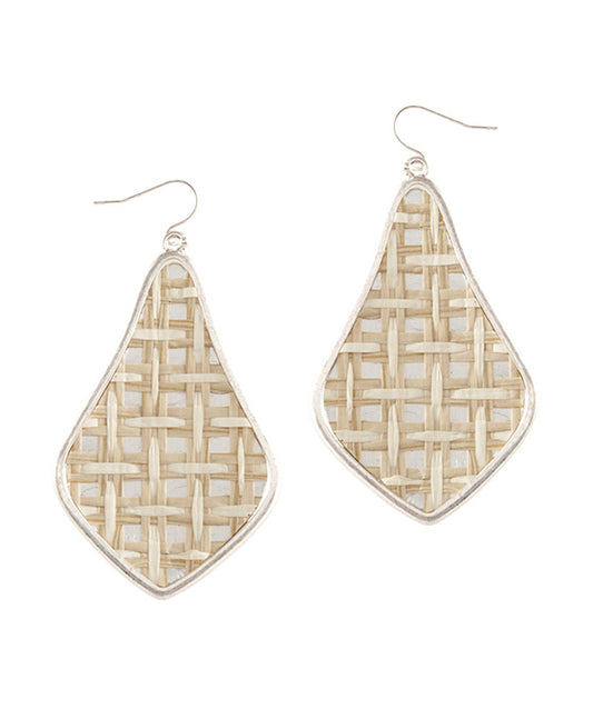 Rattan Earring