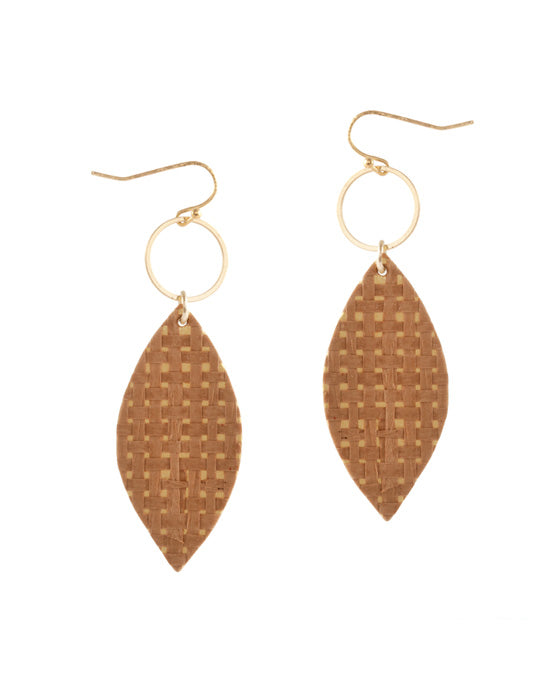 Rattan Metal Earring