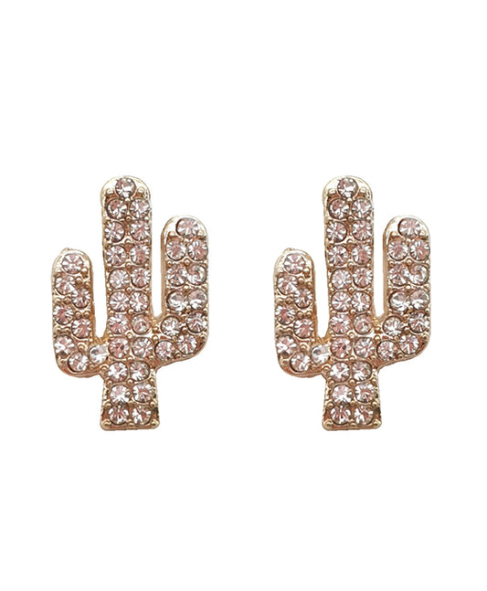 Cactus Stone Post Earring