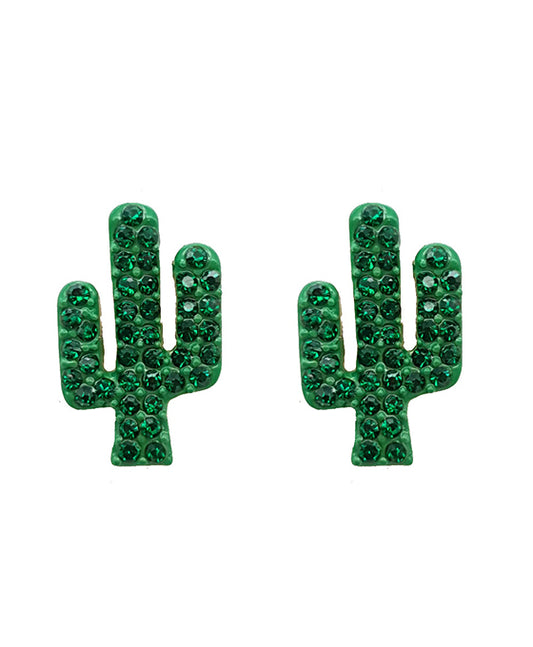 Cactus Stone Post Earring