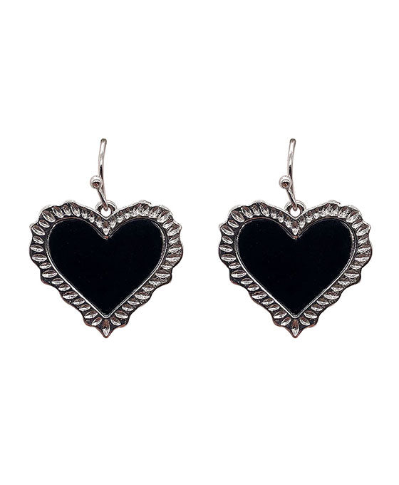 Heart Shell Post Earring