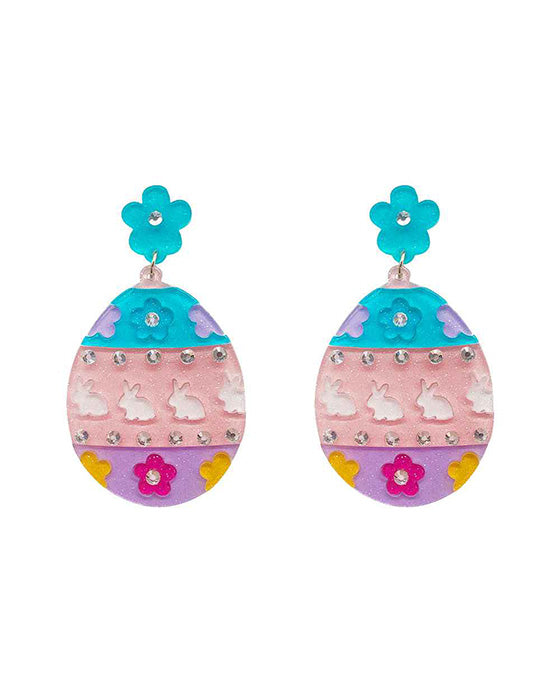 Ease Egg Acrylic Earring