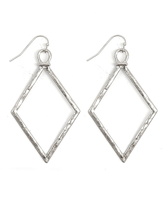 Diamond Metal Earring