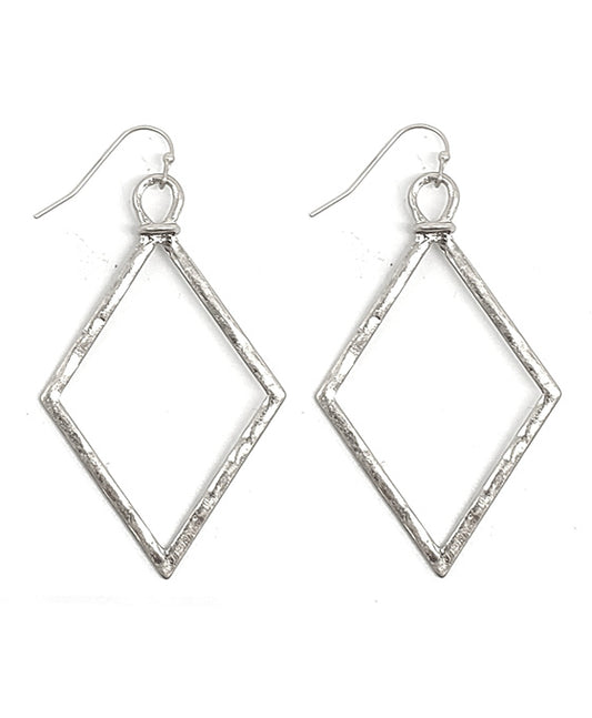Diamond Metal Earring