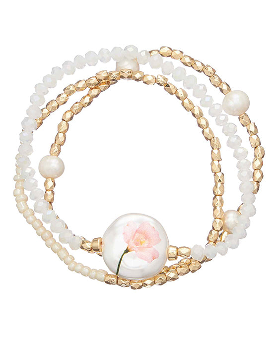 Flower Printing Bracelet