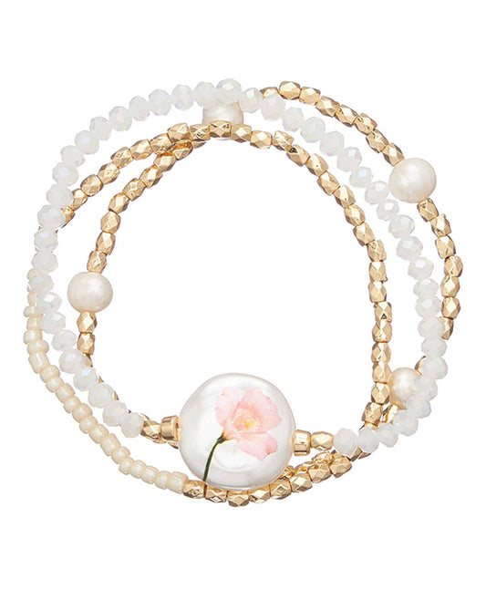 Flower Printing Bracelet