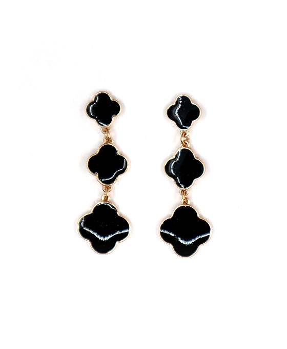 Clover Drop Earring