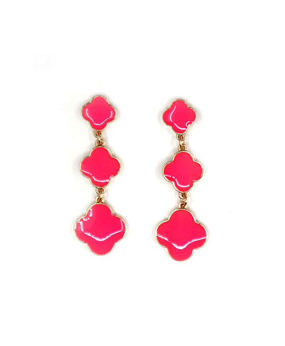 Clover Drop Earring