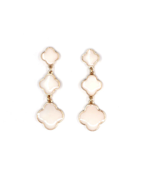 Clover Drop Earring
