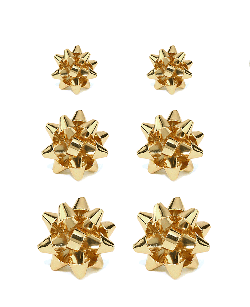 Metal Christmas Aluminum Coating Earring