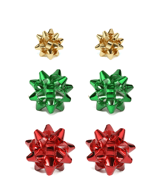 Metal Christmas Aluminum Coating Earring