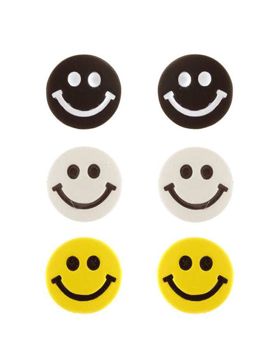 3 Pair Fun Earring