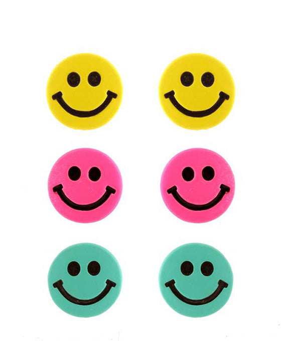 3 Pair Fun Earring