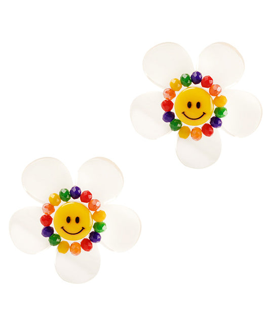 Flower Post Earring