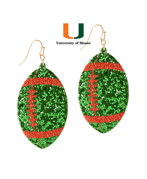 Glitter Gameday Earring