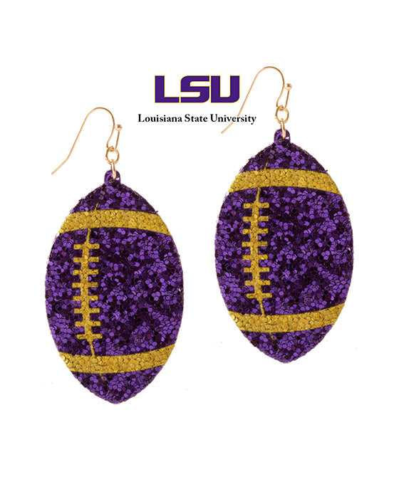 Glitter Gameday Earring