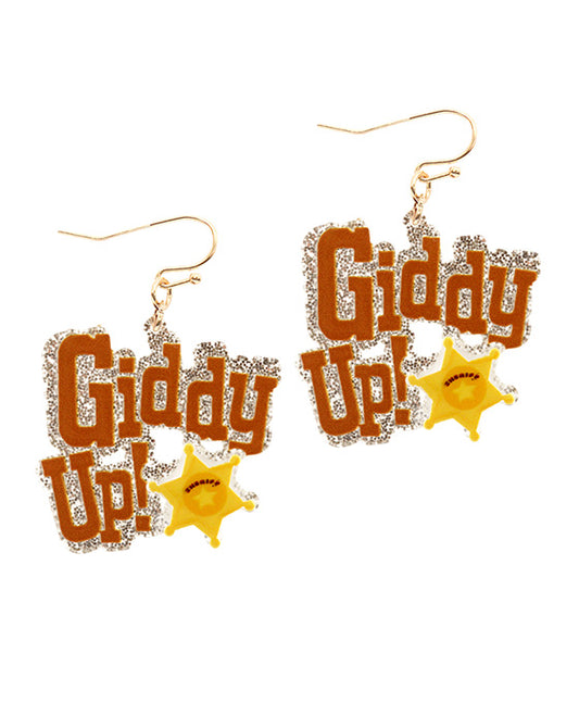 Texas Popart Earring