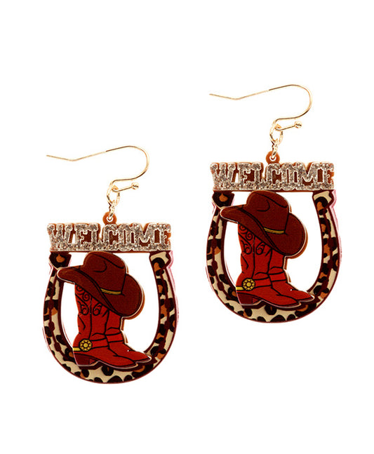 Texas Popart Earring