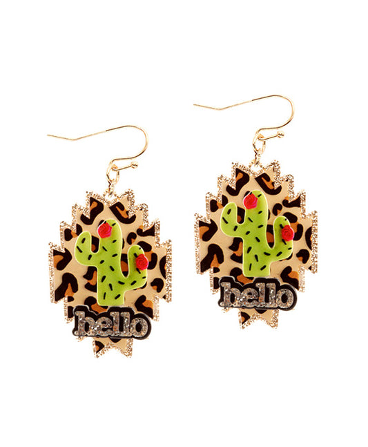 Texas Popart Earring