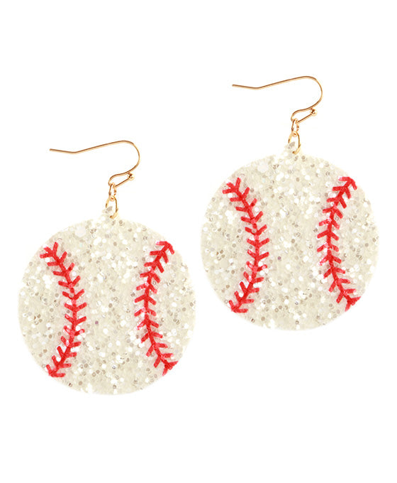 Glitter Gameday Earring