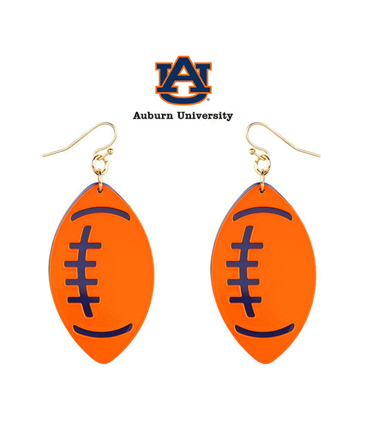 Acrylic Metal Filigree Gameday Earring