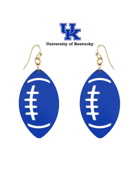 Acrylic Metal Filigree Gameday Earring