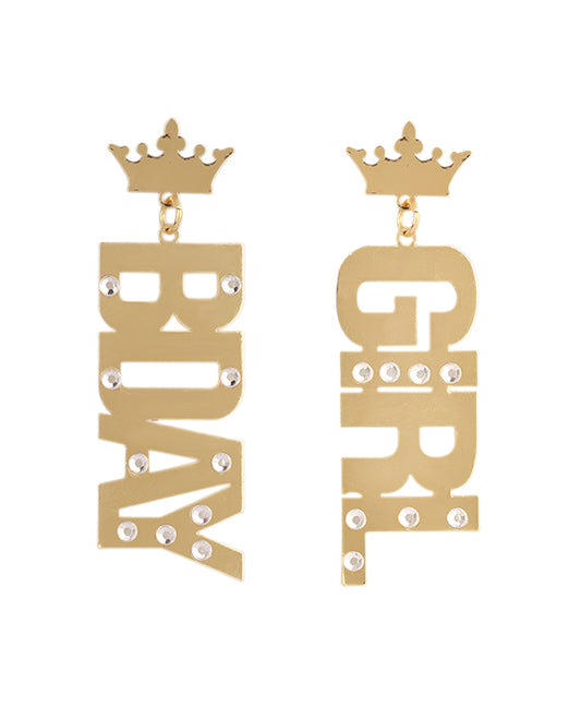 Birthday Filigree Post Earring