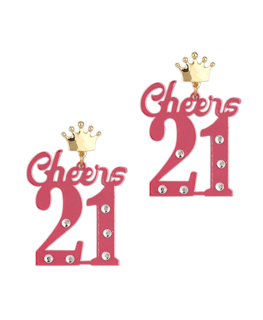 Birthday Filigree Post Earring