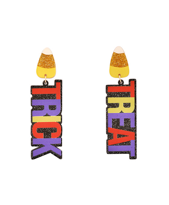 Acrylic Halloween Post Earring