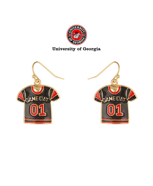 Epoxy Gameday Earring