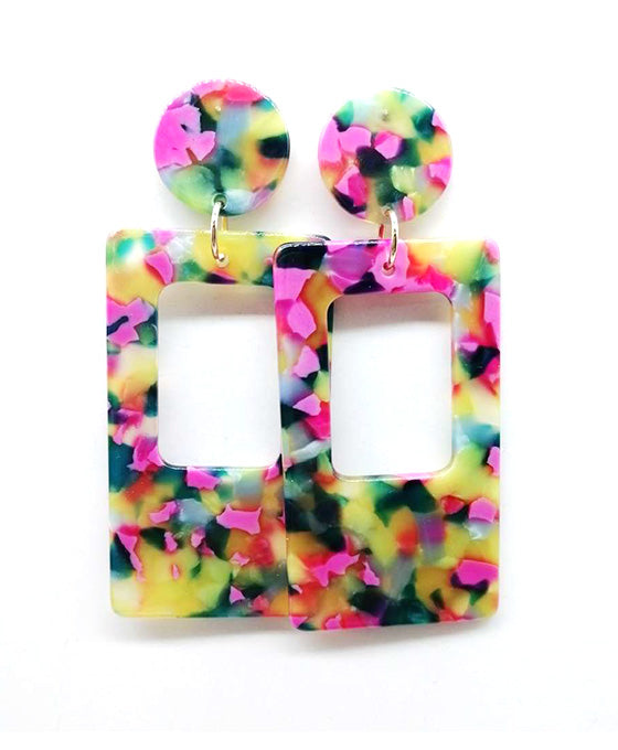 Acetate Earring