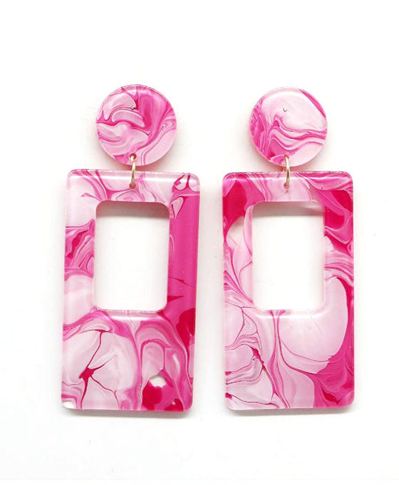 Acetate Earring