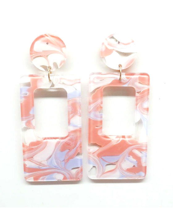 Acetate Earring