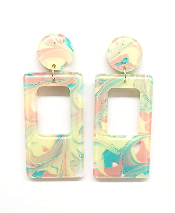 Acetate Earring