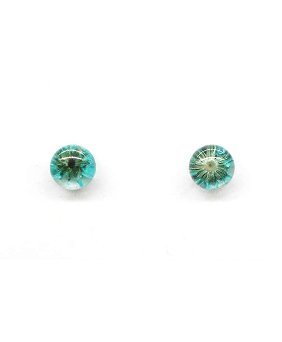 Rasin Flower Post Earring