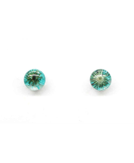 Rasin Flower Post Earring