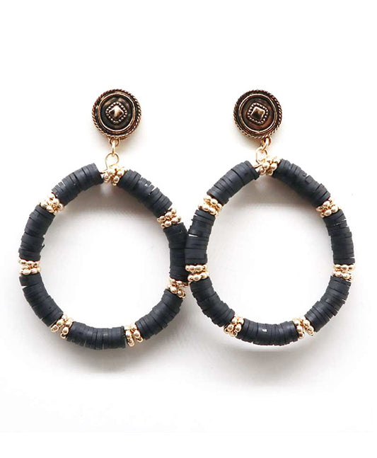 Heishi Beads Earring