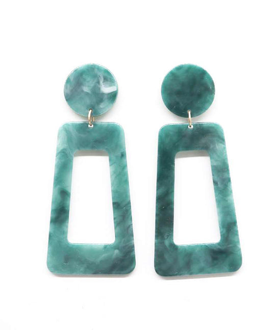 Acetate Post Earring