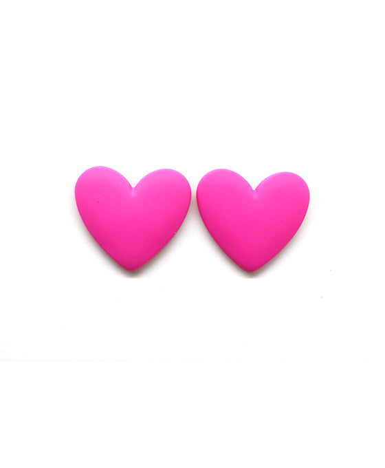 Heart Post Earring