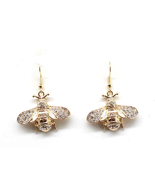Bee Metal Earring