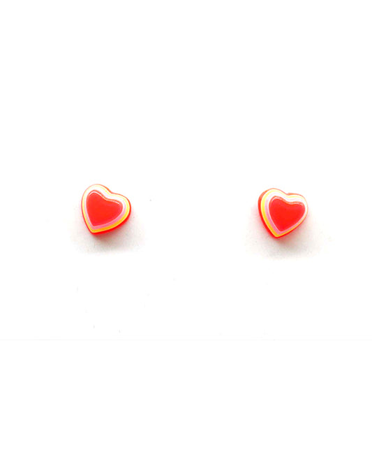 Heart Post Earring