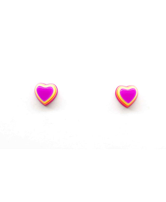 Heart Post Earring