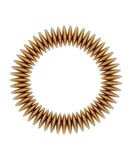 20mm Round Metal CCB Stretch Bracelet